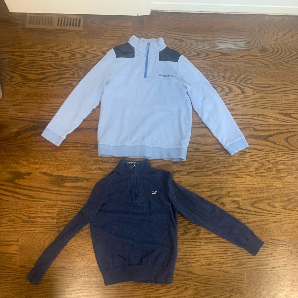 Boys Vineyard Vines Size Small Half Zip
